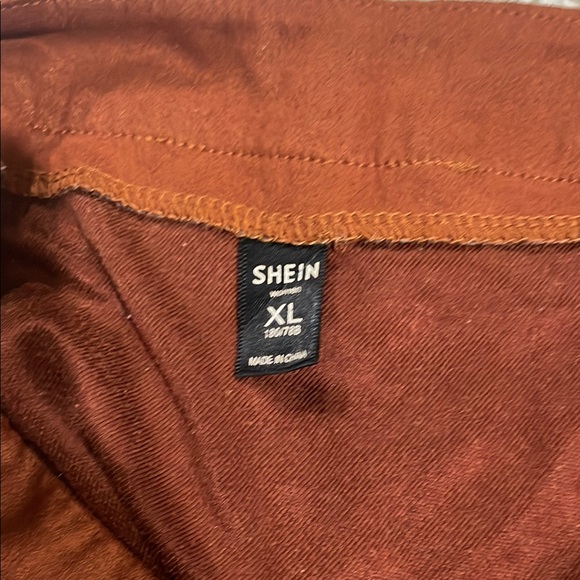 SHEIN Rust Mini Skirt - Picture 3 of 3
